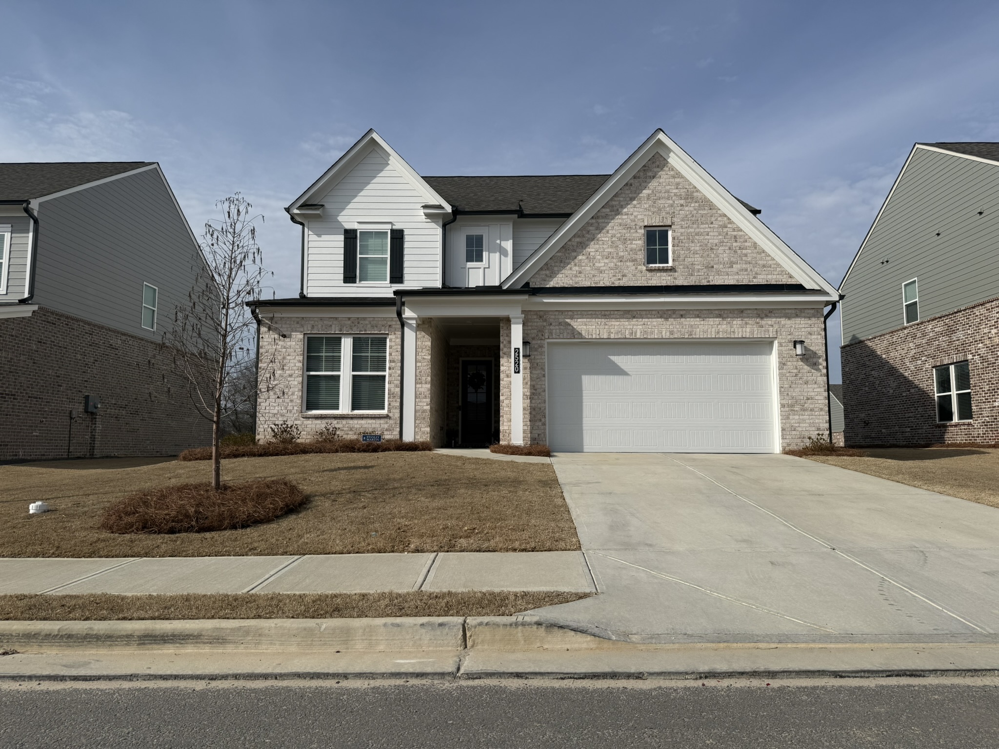 Pine straw installation North Atlanta